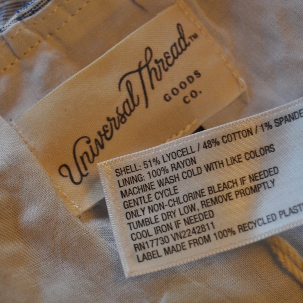 New UNIVERSAL THREAD Asymmetrical Tie-Waist Dress - Picture 7 of 8